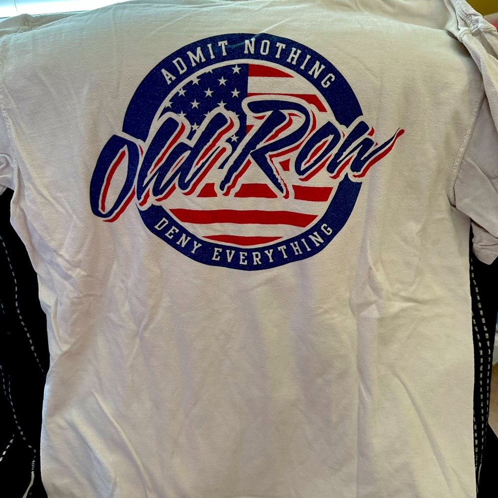 Old Row shirt, M short sleeves
